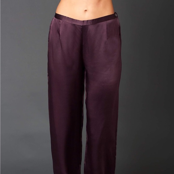Women's 100% Mulberry Silk Pajama Set, Relaxed Fit PJs Natalya Collection Sz XXL - Picture 5 of 8